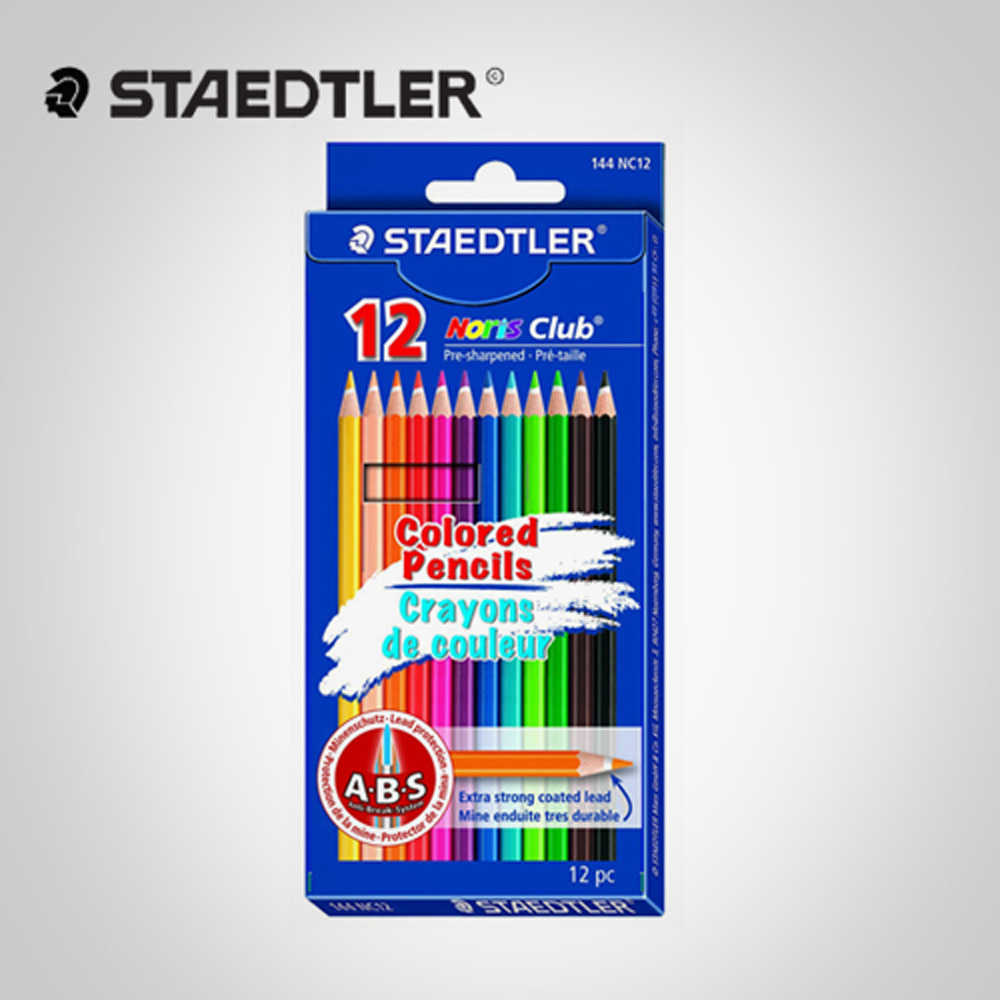스테들러 지워지는 색연필 144 50NC12 12색 색연필