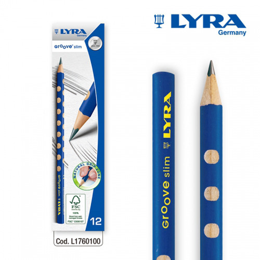 [리라] 그루브 슬림 연필 (HB) 낱개판매