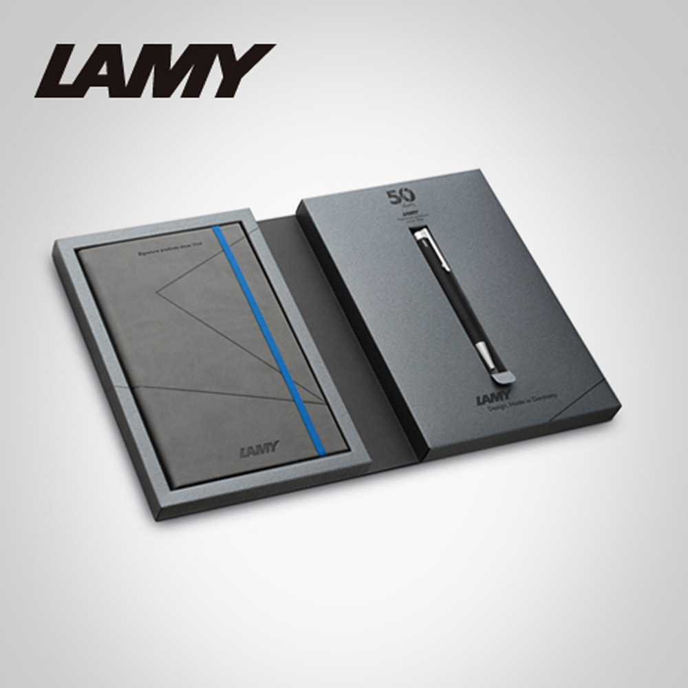 라미 50주년 기념 로고 Lamy Logo M+볼펜+노트 세트