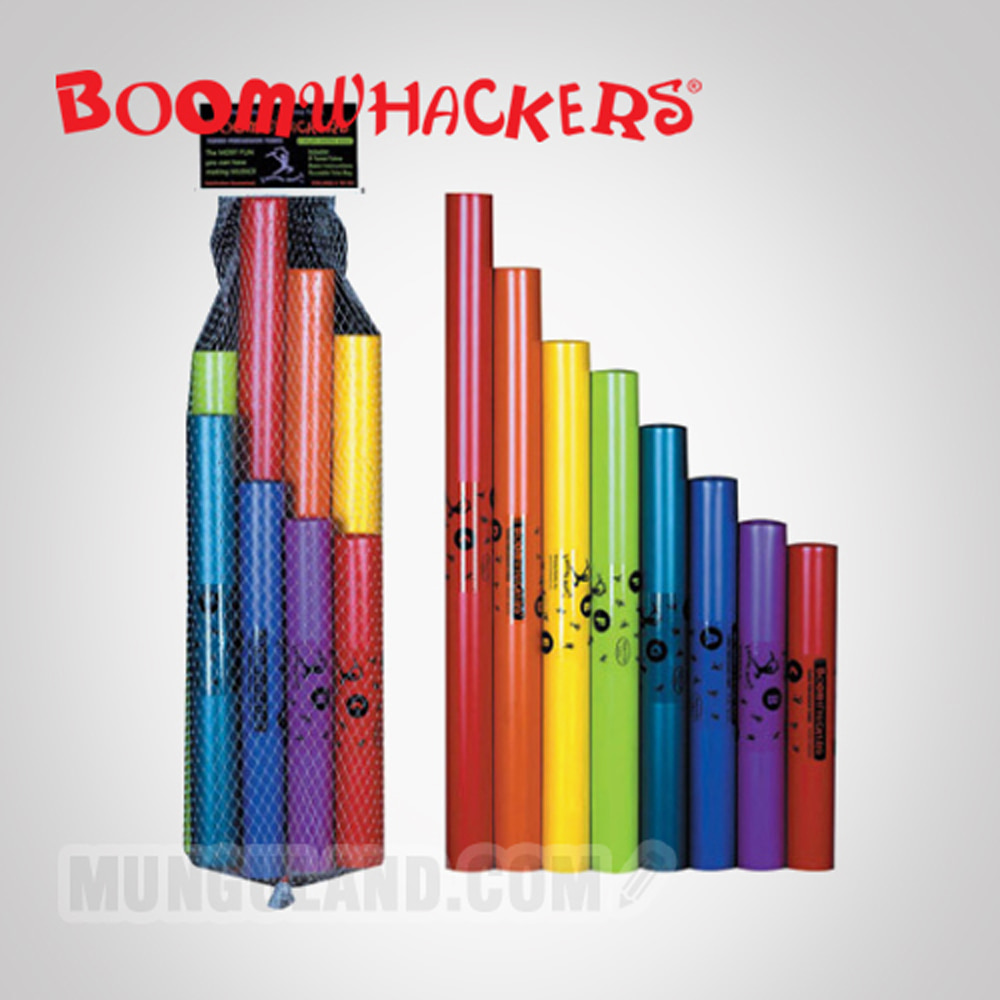 Boomwhacker 붐웨커 기본음~중간음역(온음계 8음,C1~C2/BWDW)