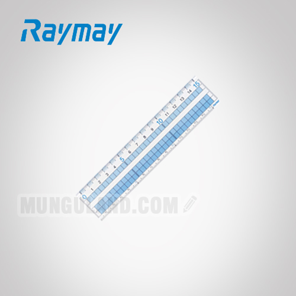RAYMAY 레이메이 보기 쉬운 방안자 15cm(AJH158)