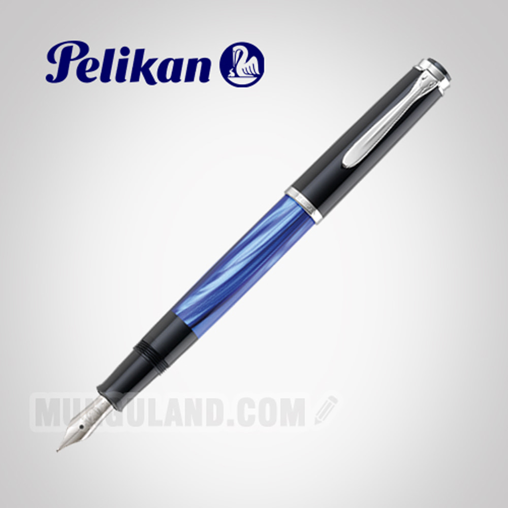 Pelikan 펠리칸 클래식 마블 블루 Marble Blue(Special) 만년필(M205)