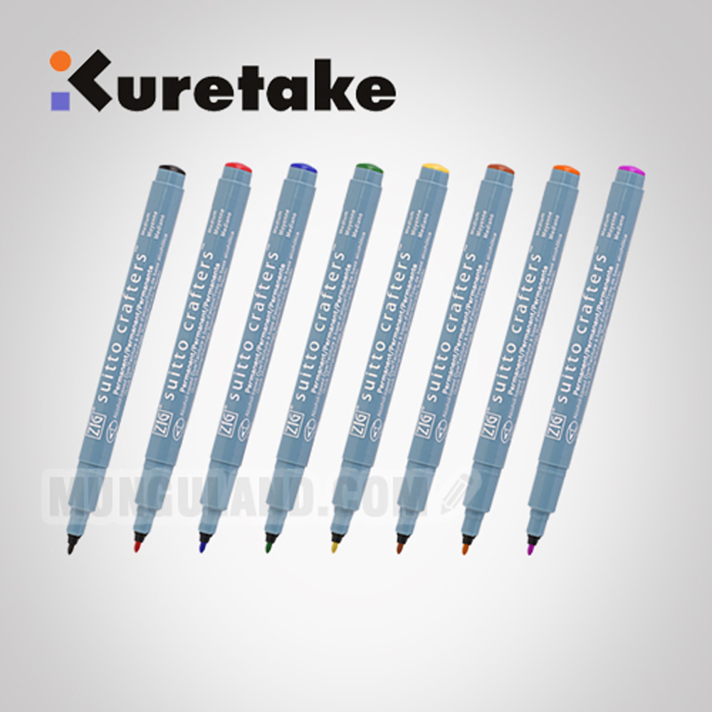 ZIG 지그 쿠레타케 Suitto Crafters Pen - Medium 1.0mm(SC-100)