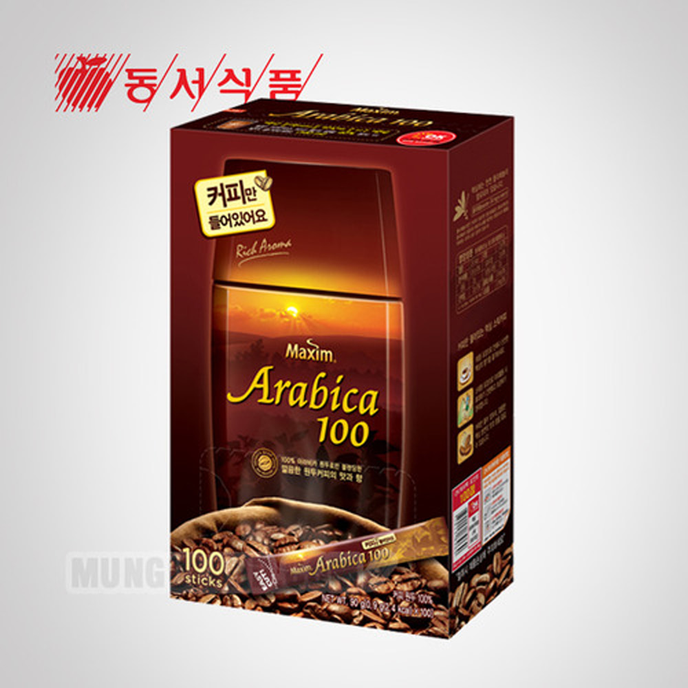[동서식품] 맥심 아라비카100 커피믹스 100T