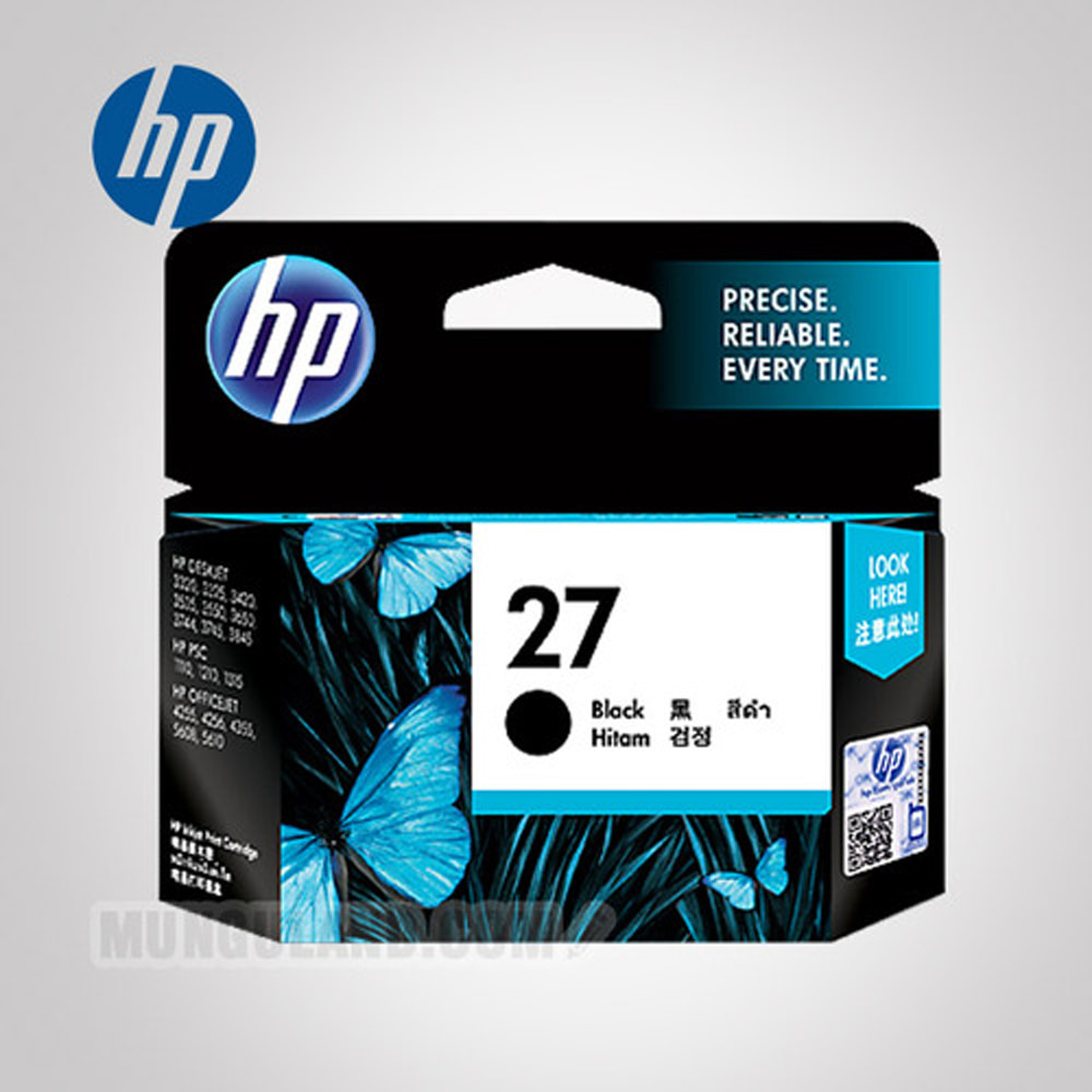 [HP] 27 검정 정품 잉크 카트리지(C8727AA) 