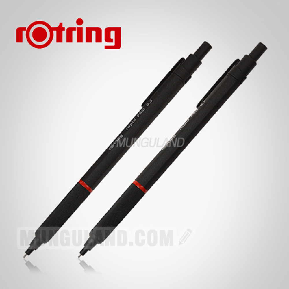 Rotring Rapid PRO 로트링 라피드프로 블랙 샤프/볼펜 0.5mm 0.7mm 2.0mm(홀더)