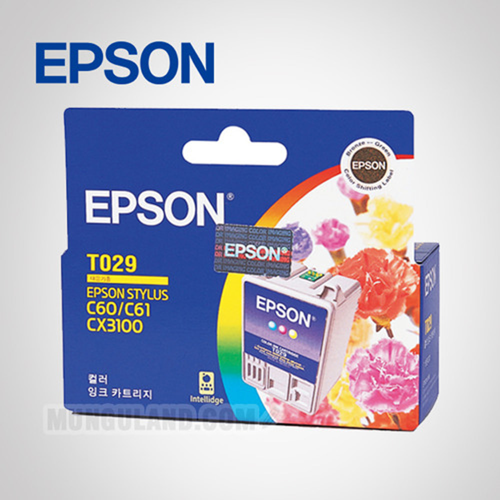 [EPSON] 엡손 컬러 잉크카트리지 T029