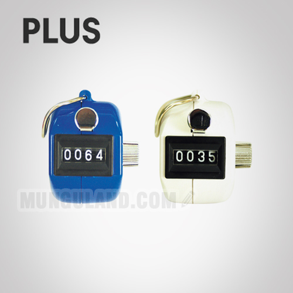 PLUS 플러스 휴대용계수기/카운터기/수동인원체크기/숫자카운트 (KT102)