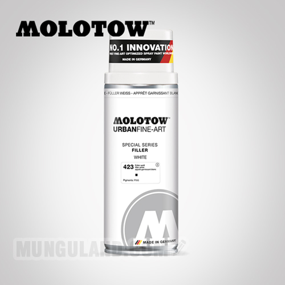 MOLOTOW 모로토 URBAN FINE-ART 스페셜 시리즈 EFFECT 필러 화이트 락카 스프레이 400ml