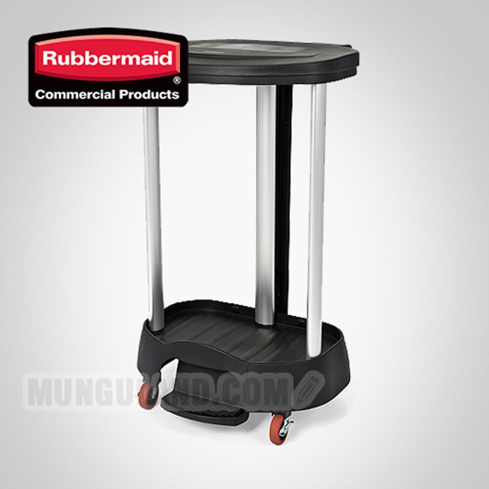 rubbermaid 러버메이드 이동식 페달 대형쓰레기통 (150ℓ)