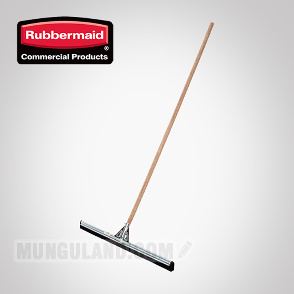 rubbermaid 러버메이드 바닥스퀴지(75cm)+나무봉 세트
