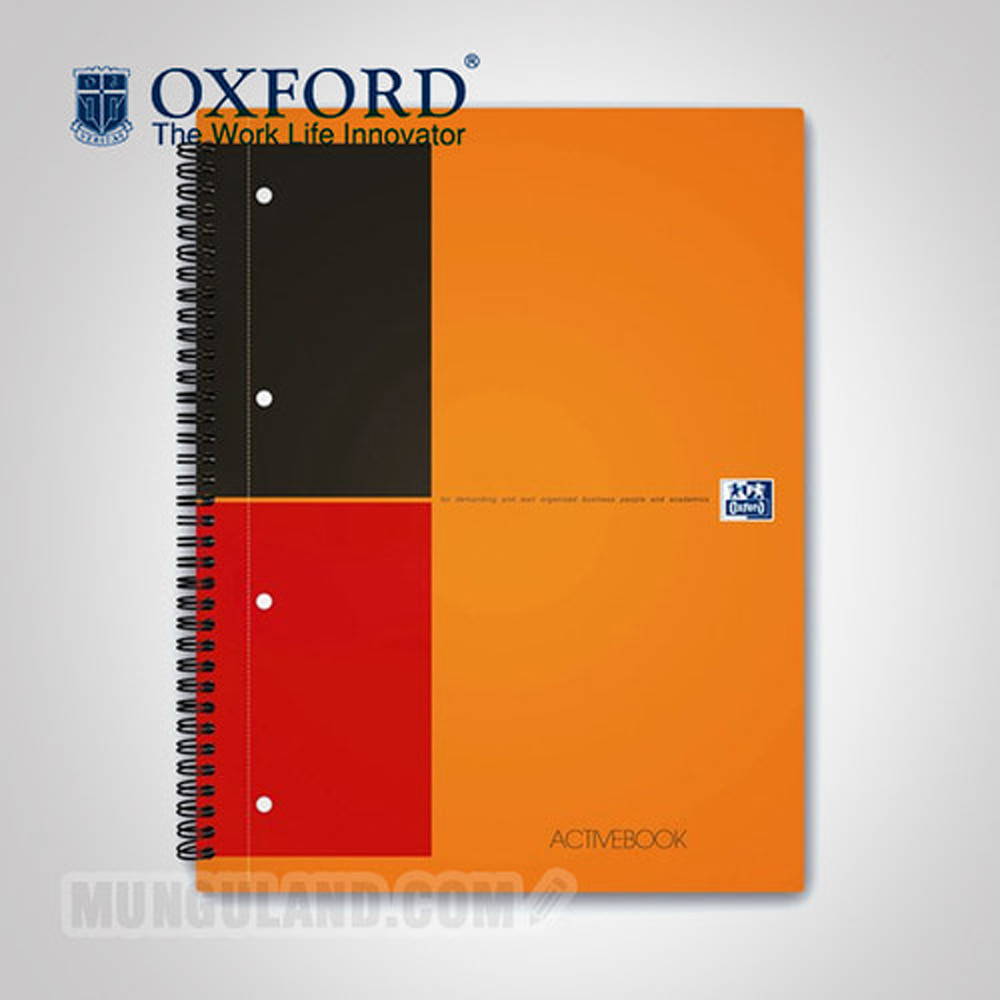 옥스포드 스프링노트 A4 Activebook  6mm line