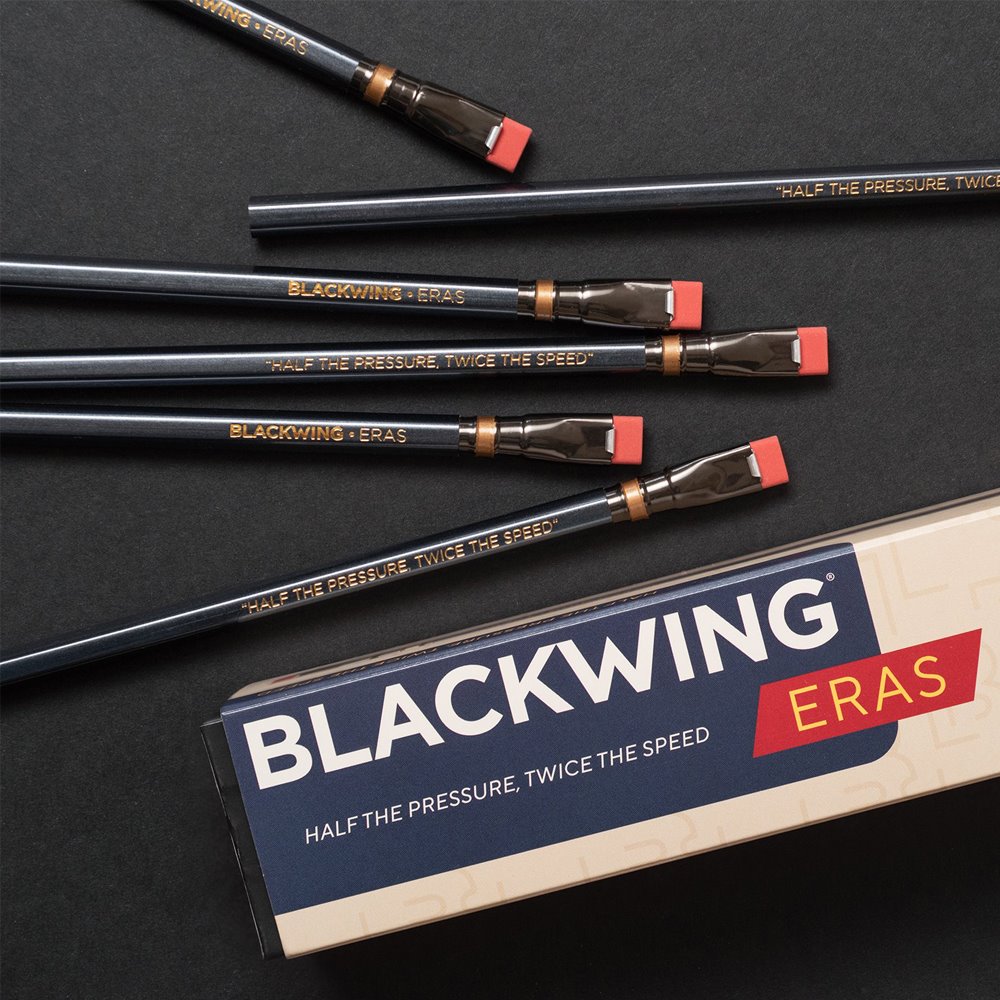 블랙윙 복각 10주년 기념 에라스 연필 Blackwing Eras