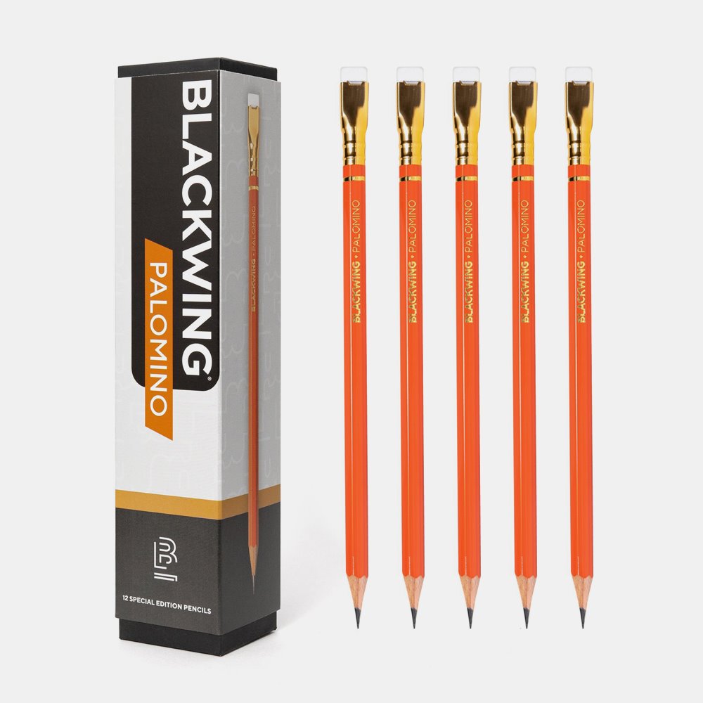 블랙윙 팔로미노 오렌지 연필