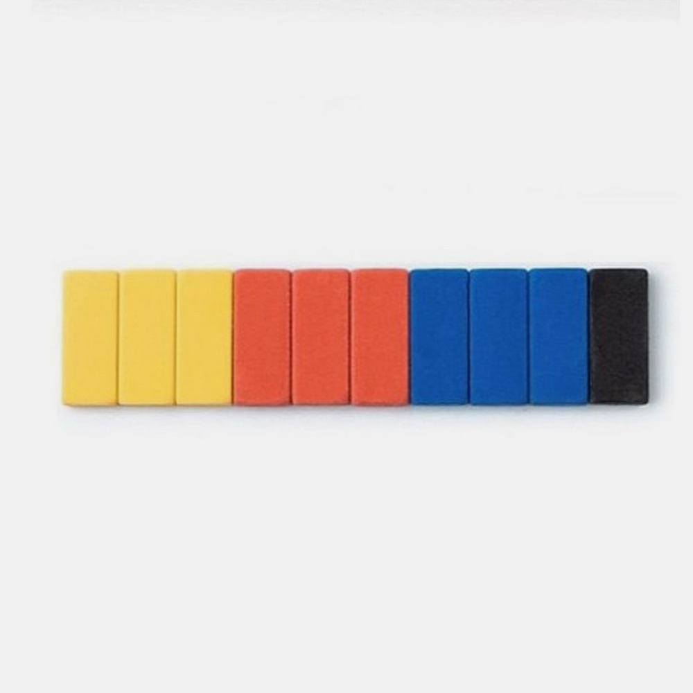 팔로미노 블랙윙 연필 155 리필 10개입 (노랑3+레드3+블루3+블랙1)