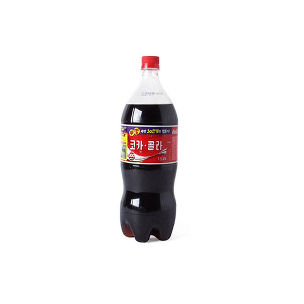 코카콜라(1.5L)PET병 음료수
