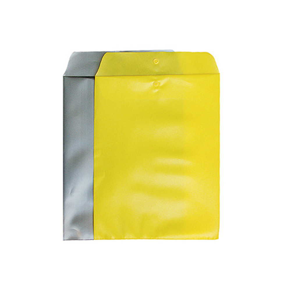 청운 비닐서류봉투(A4용 회색 노랑색)