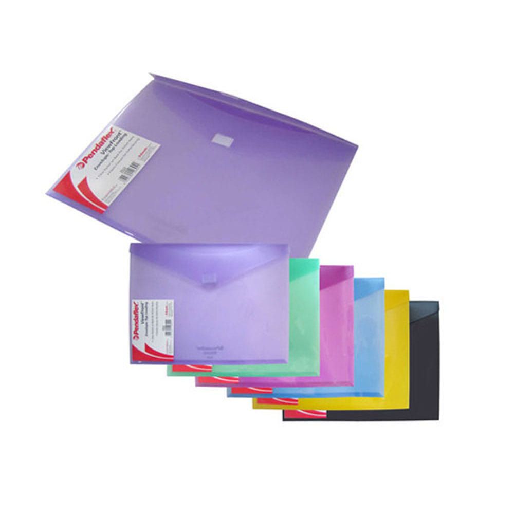 ESSELTE 에셀트 색상이 다양한 반투명 재질의 서류 봉투 - 뷰 프론트 화일!! 2포켓컬러화일 ES706126