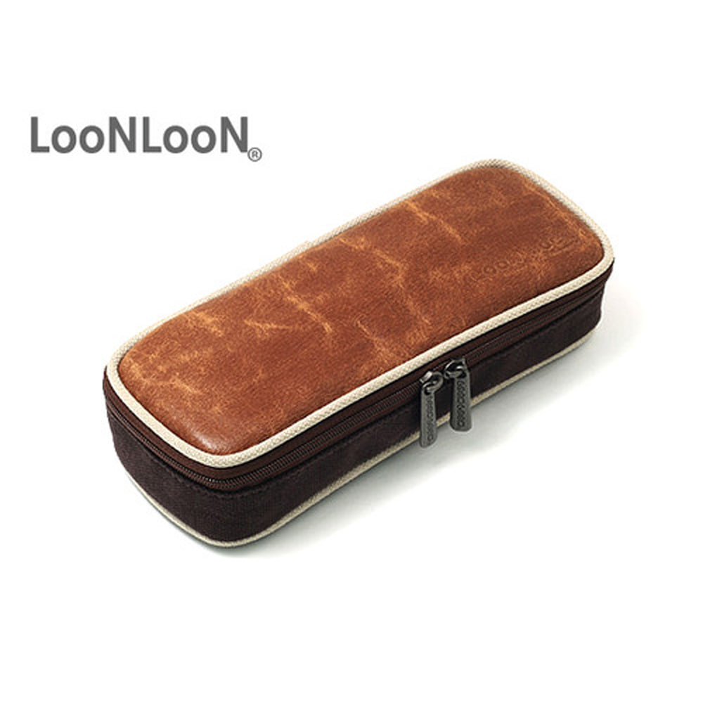 LOON LOON - 룬룬542 브레드 시리즈필통-생크림 5375 