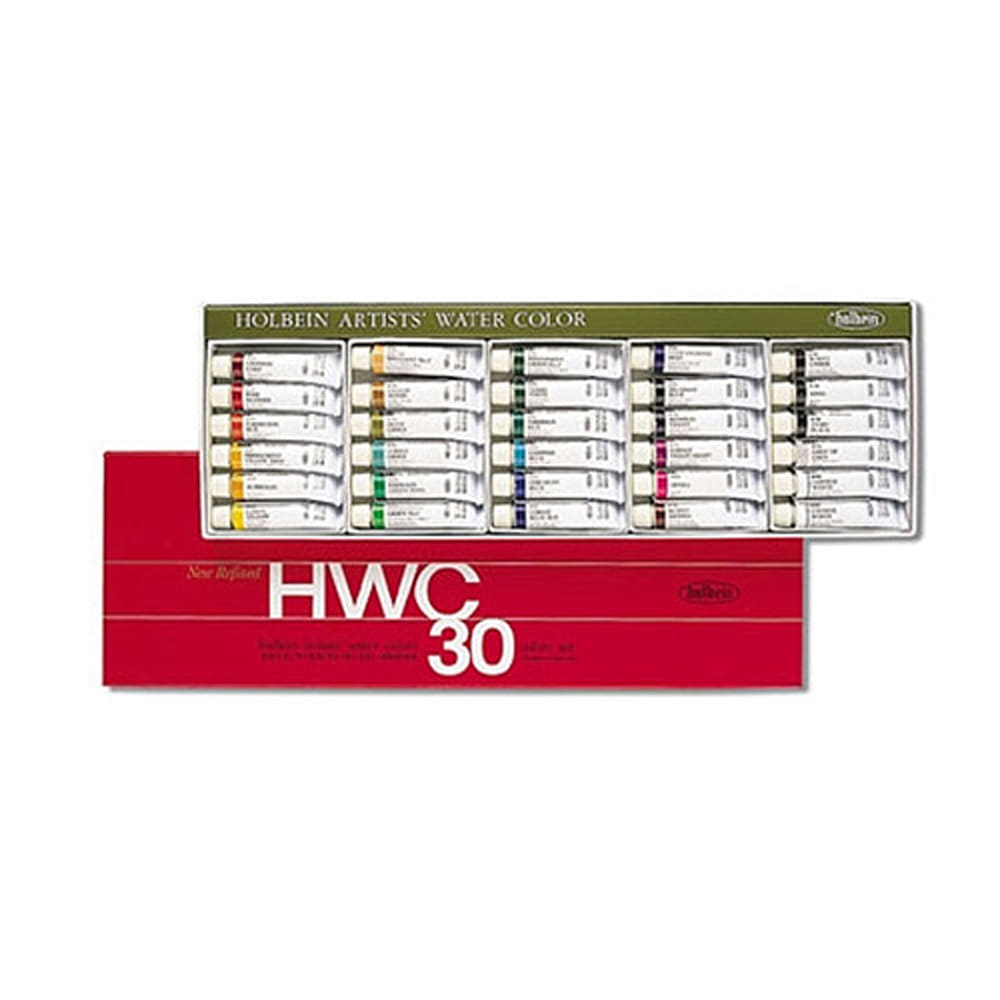 홀베인 HWC수채물감 30색세트 5ml