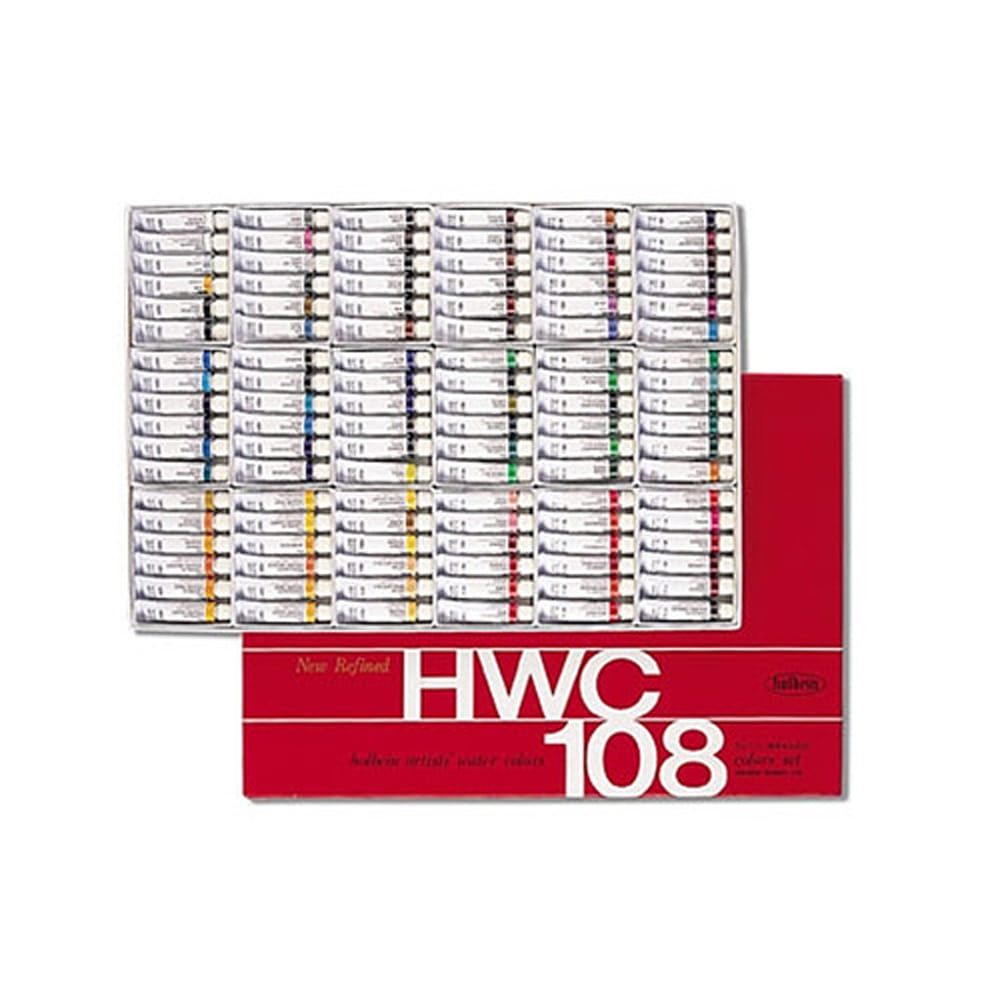 홀베인 HWC수채물감 108색세트 5ml 