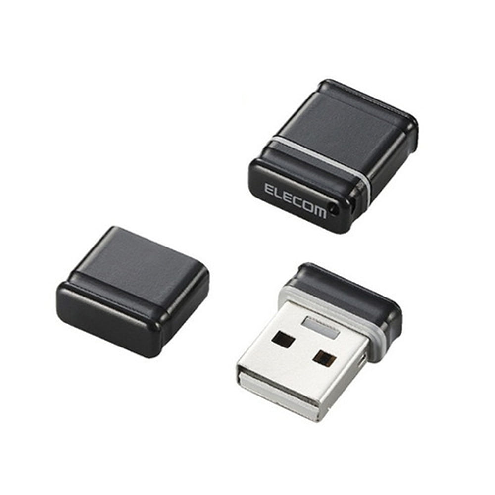 Elecom 엘레컴 최소형 USB EKMFSU204G (4G USB 메모리) 블랙