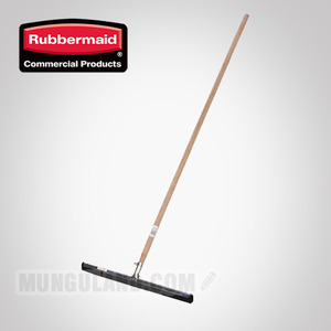 rubbermaid 러버메이드 바닥스퀴지(55cm)+나무봉 세트