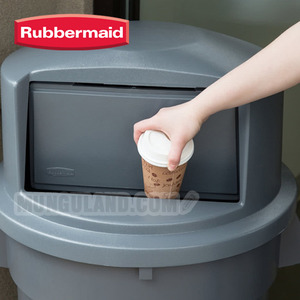 rubbermaid 러버메이드 브루트+돔형뚜껑 세트 (121ℓ) 쓰레기통
