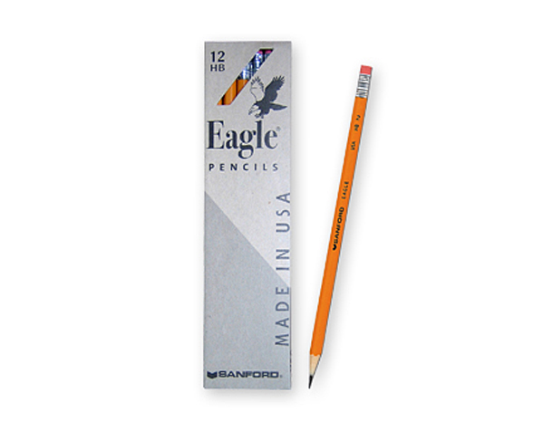 SANDFORD Eagle Pencile 샌포드 이글연필 HB(지우개달린연필)