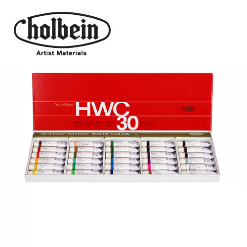 홀베인 HWC 수채화 물감세트 5ml 30색 