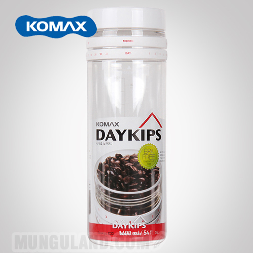 KOMAX 코멕스 DAYKIPS 데이킵스 플라스틱밀폐용기 원33호