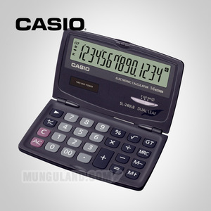 [CASIO] 카시오 일반용 휴대 계산기 SL-240LB