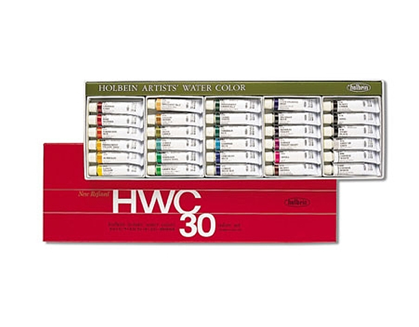 홀베인 HWC수채물감 30색세트 5ml